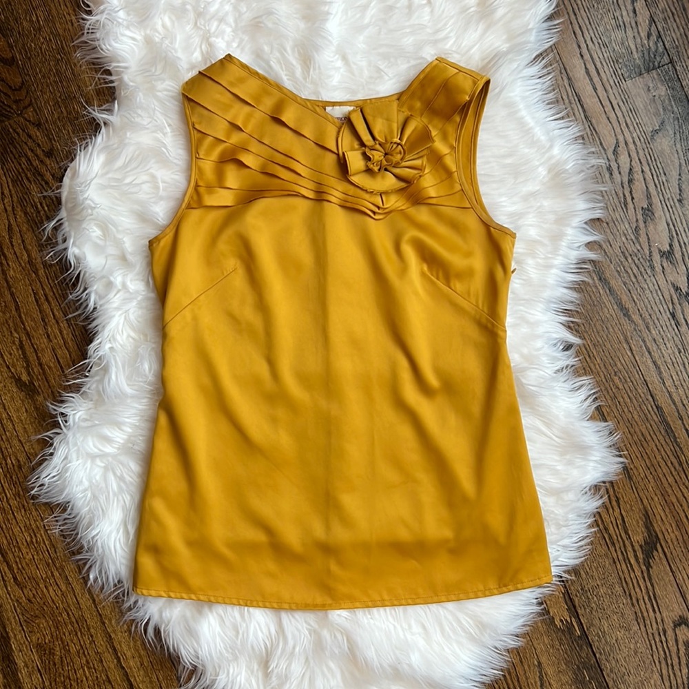 Mustard Merona Sleeveless Top